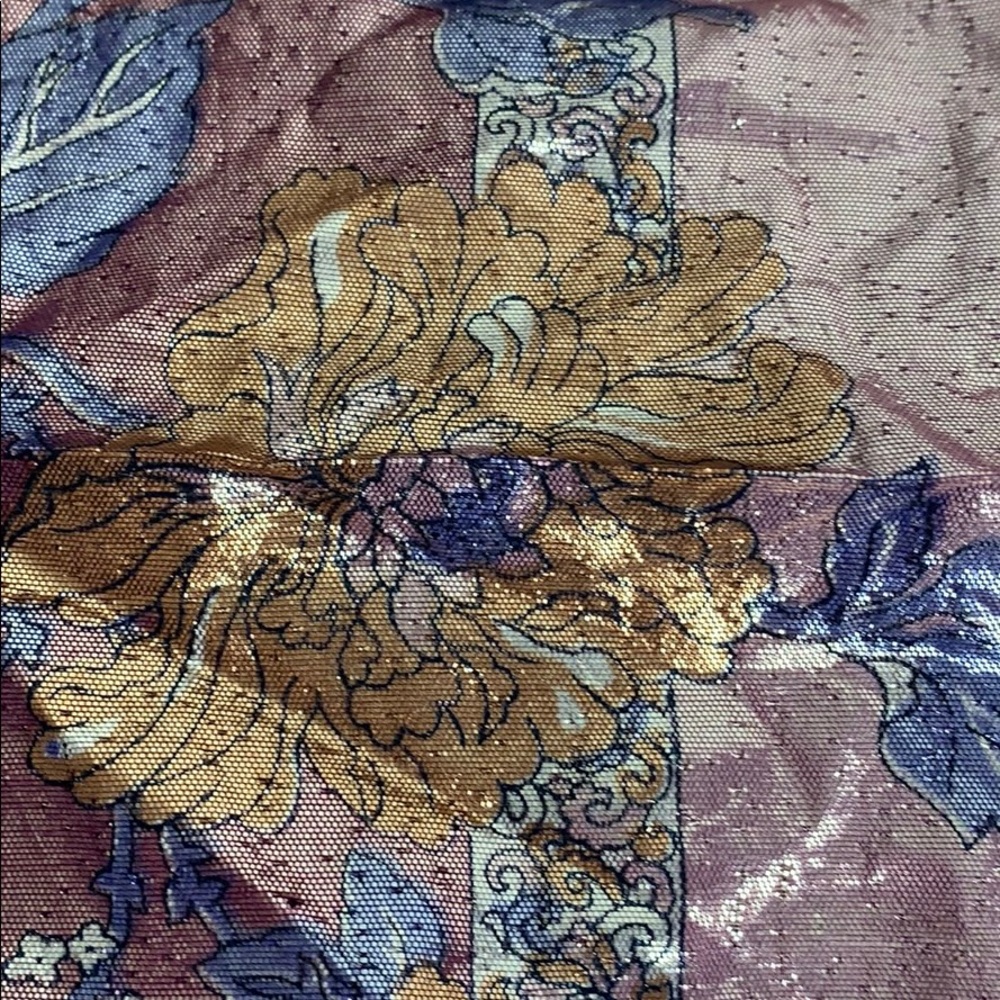 Metallic Made In Italy Rectangular Scarf - Picture 8 of 11